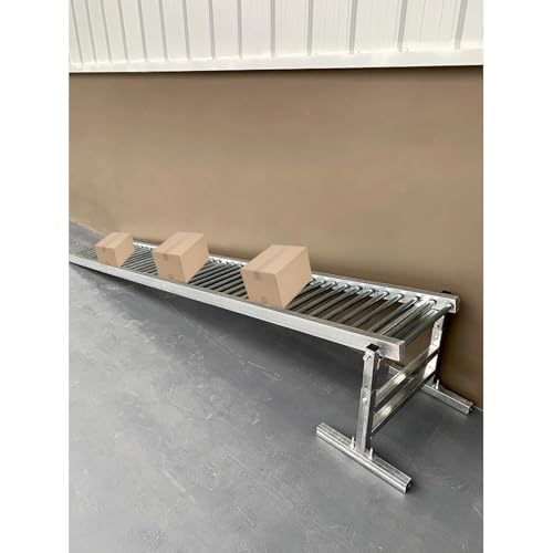 Glissière de déchargement contre le blocage des colis, rail inox de 50 cm pour flux fluide