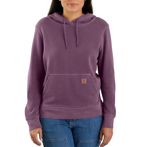 Carhartt Women's 106178 Relaxed Fit Midweight Garment Dyed French