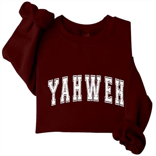 YAHWEH Sweatshirt Christian Sweatshirt Jesus Sweatshirt Funny Sweatshirt For Women