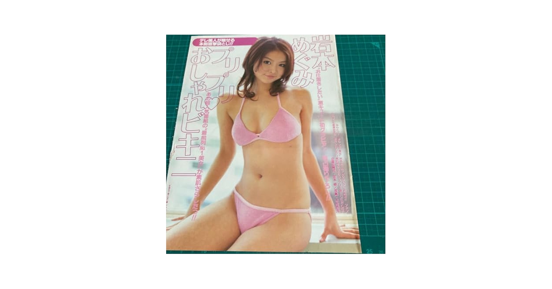 【匿名配送】【送料無料】岩本めぐみ　プリプリおしゃれビキニ　グラビア切り抜き4P Amazon.co.jp: E18 切り抜き 岩本めぐみ : おもちゃ