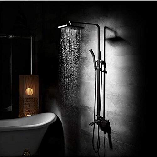 Ensemble de robinet de douche en laiton brossé et finitions soignées