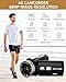 ZIMOCE Camcorder Video Camera 4K 48MP with IR Night Vision, 18X Digital Zoom Vlogging Camera for YouTube, 3” 270° Rotatable Touchscreen Videocamera with Mic, Remote Control, 64GB Card, 2 Batteries