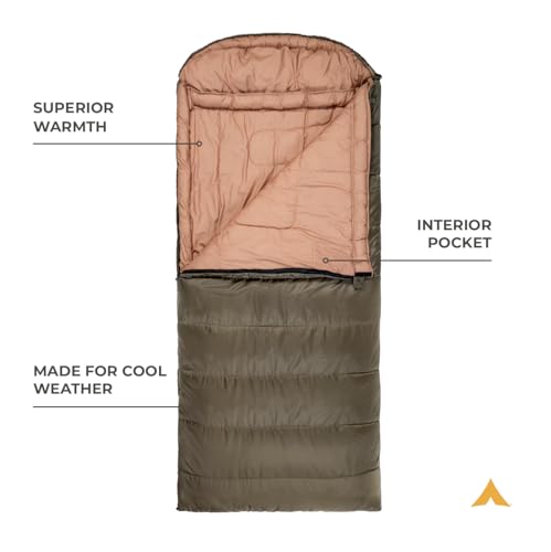 TETON-Celsius-Regular-25-20-0-Degree-Sleeping-Bags-All-Weather-Bags-for-Adults-and-Kids-Camping-Made-Easy-and-Warm-Compression-Sack-Included