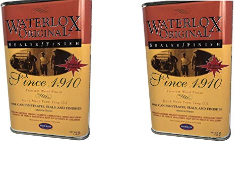 Title: Waterlox Original Sealer/Finish for Wood, Brick, Stone, Tile & More - 1 Quart (TB 5284) (Tw? ???k)