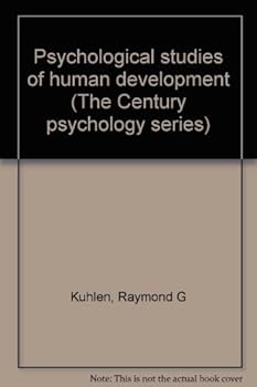Paperback Psychological studies of human development (The Century psychology series) Book