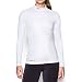 Under Armour UA ColdGear Authentic Mock MD White