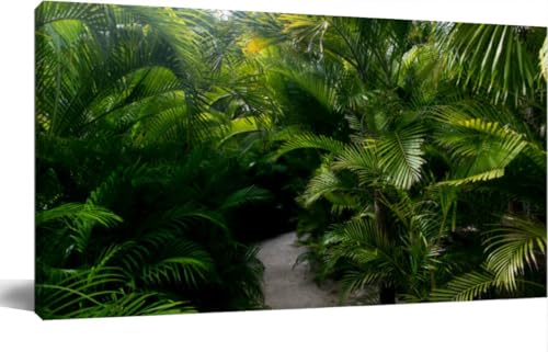JOPZEMTYED Wall Art Frame Gallery Wall Decor Lush Tropical Plants