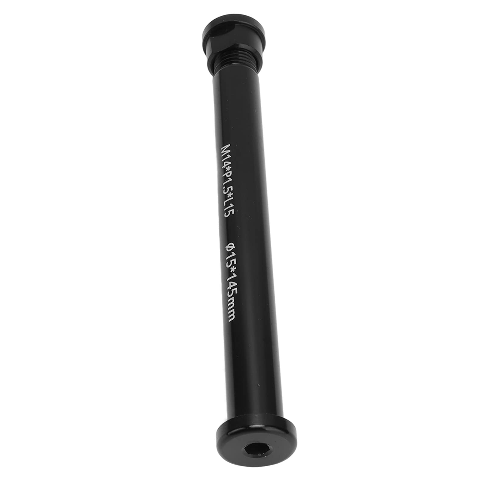 Fourche avant de vélo Axe traversant,axe traversant, adaptateur d'axe traversant, support de vélo d'axe traversant, moyeux de baril de fourche avant de bicyclette levier d'axe d'arbre de tube 100*15m