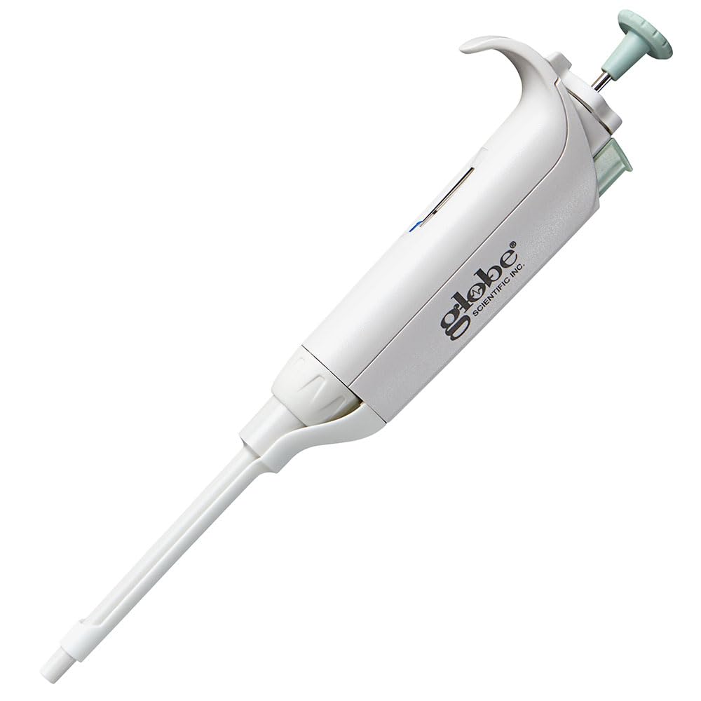 Pipeta compatible con LTS, Diamond PosiStop, totalmente autoclavable, pipeta de un solo canal, volumen fijo, 5-50ul, verde