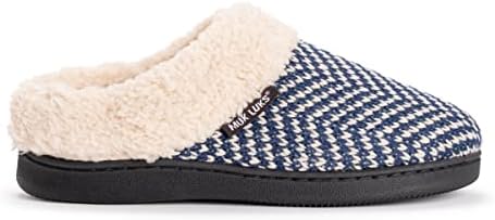 MUK LUKS Women's Suzanne Clog Slippers, Liberty Blue, 9-10 | Image 5