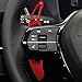 CKE Compatible with Honda Civic 2022-2026 for CR-V Accord Pilot 2023-2026 Accessories Sporty Car Paddle Shifter Extension Interior Shift Cover Trims -Red