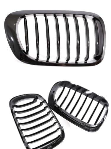 Calandre avant matte black E46 pour corriger les chromes ternes - 3