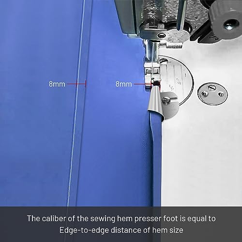 Kit de 6 Pies para Máquina de Coser Rolled Hemmer 3mm-8mm miniatura 5