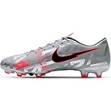  Nike Unisex Vapor 13 Academy Fg/Mg Sneaker, MTLC Bomber Gry/Negro-Particle Grey, 42 EU