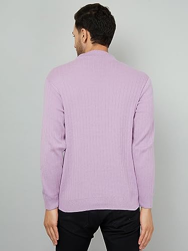 Image of Kvetoo Men High Neck Full Sleeve Winter Woolen Sweater