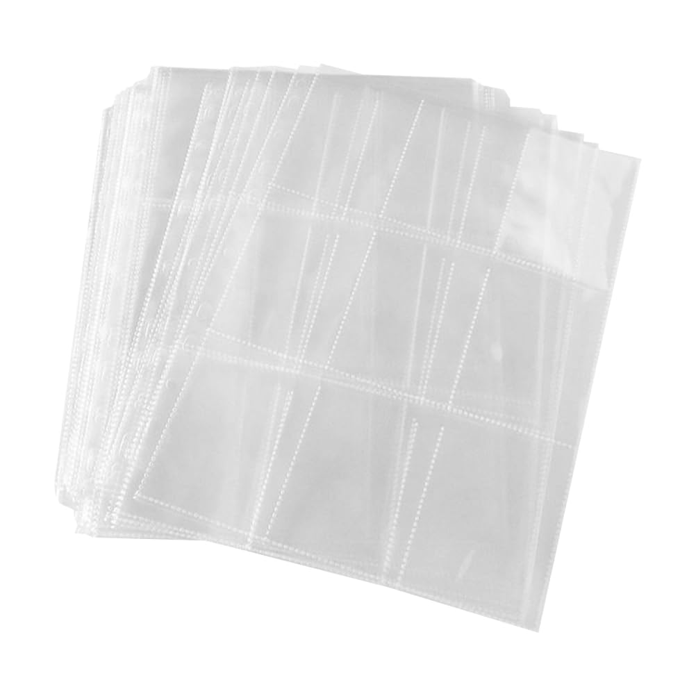 50 Blatt Hüllen für Ring Ordner Klarsichthüllen für Fotoalben Nachfüllseiten für Hochzeiten Abschlüsse und Babyfotos für Fotos aus Hochwertigem