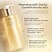 CHANDO HIMALAYA Gold Diamond Facial Cleanser - Reviving & Clarifying Daily Cleanser with Amino Acids for Hydration and a Luminous Complexion (200ml/6.76oz)