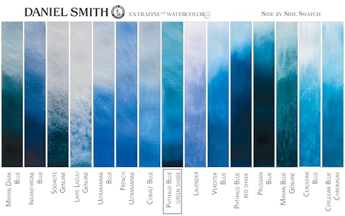 Daniel Smith Extra Fine Watercolor Paint, 5ml Tube, Phthalo Blue(GS), 284610077 by DANIEL SMITH - Image 4