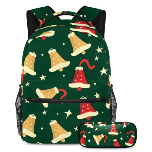 Ensemble sac à dos 2 pièces grande capacité avec trousse pour ados
