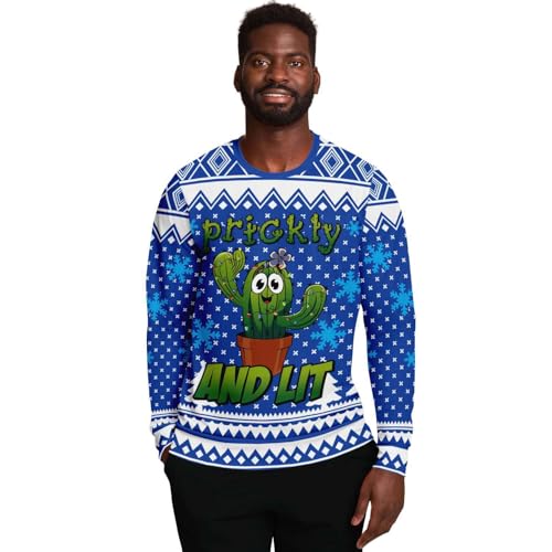 Prickly and Lit Cactus Sweatshirt, alternative view 1