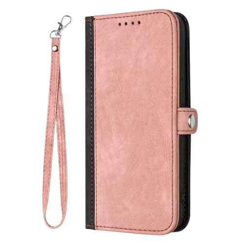 Flip Cover Per Huawei Mate 10 Lite Custodia Pelle PU a Libro Portafoglio con slot per carte Supporto Stand Case Magnetica Protettiva Antiurto Rosa