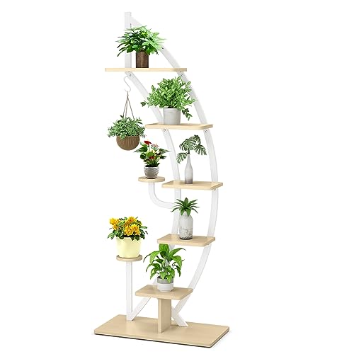 Étagère à fleurs en métal stable pour éviter les chutes de pots