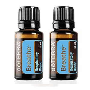 doTERRA Breathe Essential Oil Respiratory Blend 15 ml (Pack of 2)