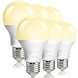 phopollo E27 Screw Led Bulb, Warm White 2700K, 60 Watt Equivalent LED Light Bulb, 9W ES Edison Screw in Lightbulb, Standard Energy Saving Bulbs for Lamp, 800LM, Non-Dimmable, 220-240V 50/60Hz, 6 Pack