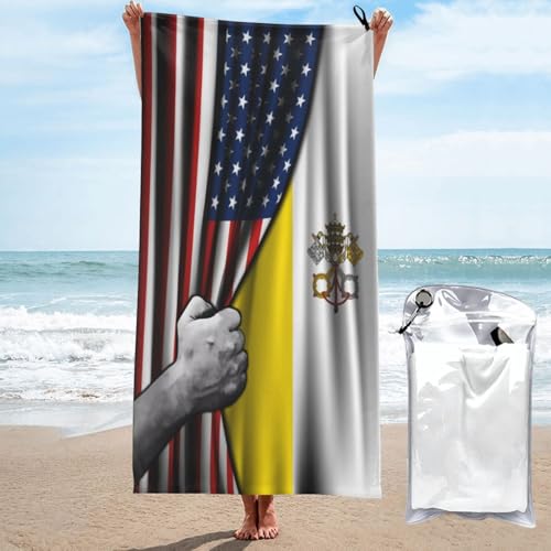 Serviette de plage sans sable idéale pour le camping et le voyage - 2