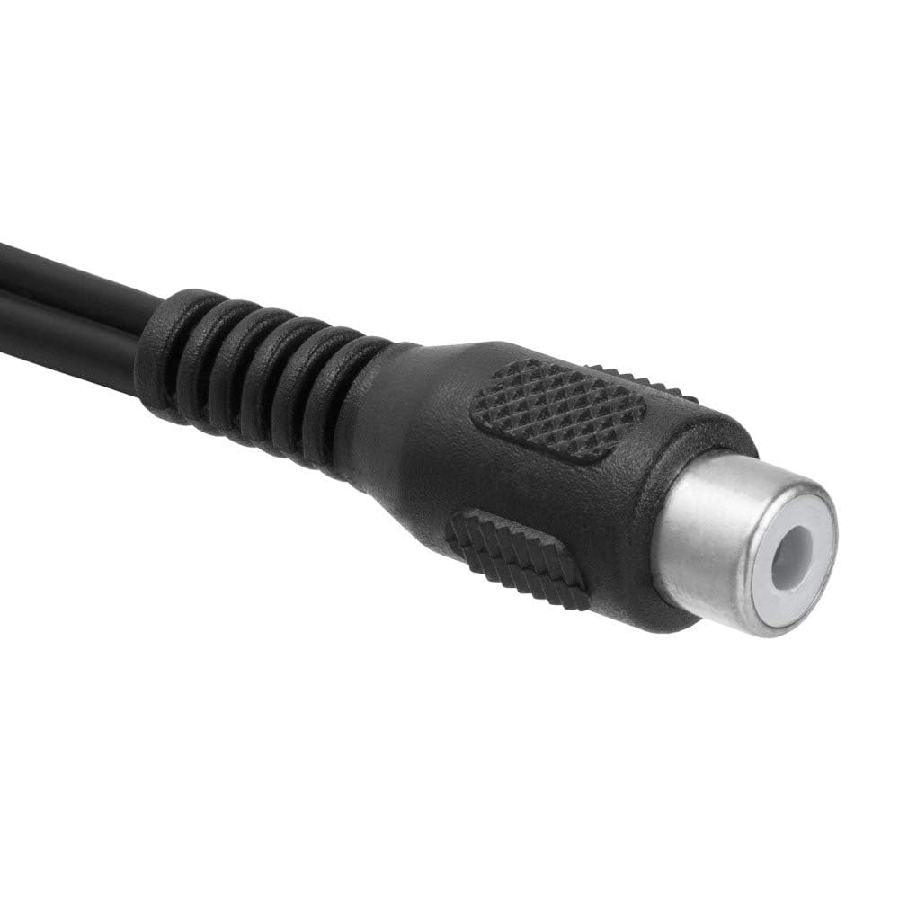 Chapado En Oro 3,5mm Hembra A 2 RCA Macho Estéreo ... - Grandado