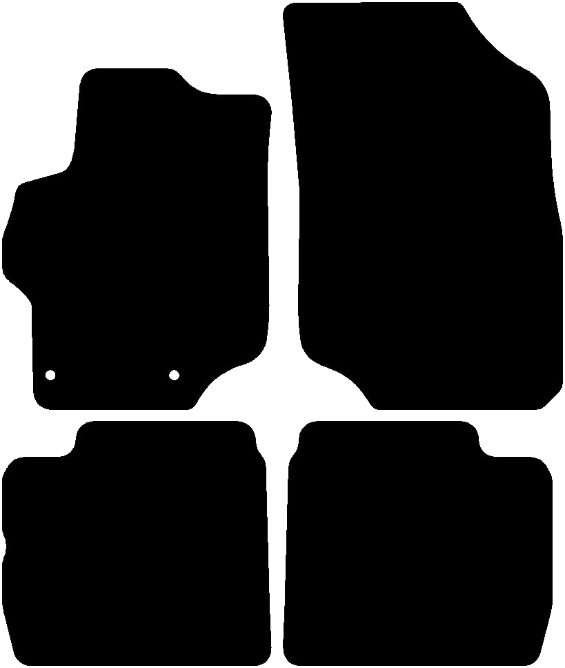 Tapis De Sol Voiture Peugeot 301 (2012-2025) - Set 4 Pièces, Antidérapant, Imperméable, Facile à Nettoyer