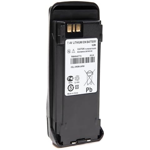 Youmei PMNN4077C 2200mAh Li-ion Battery Pack Replacement for PMNN4065 PMNN4066 Compatible with Motorola XIRP8268 8200 6500 DP3601 XPR6100 Two-Way Radio Cover