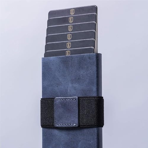 Card Holder Wallet Pop Up Credit Card Wallet RFID Blocking Credit Card Holder Leather Credit Card Wallet for Man Minimalist Card Wallet Auto Pop Up Card Holder Small Wallet for Men(Black)2