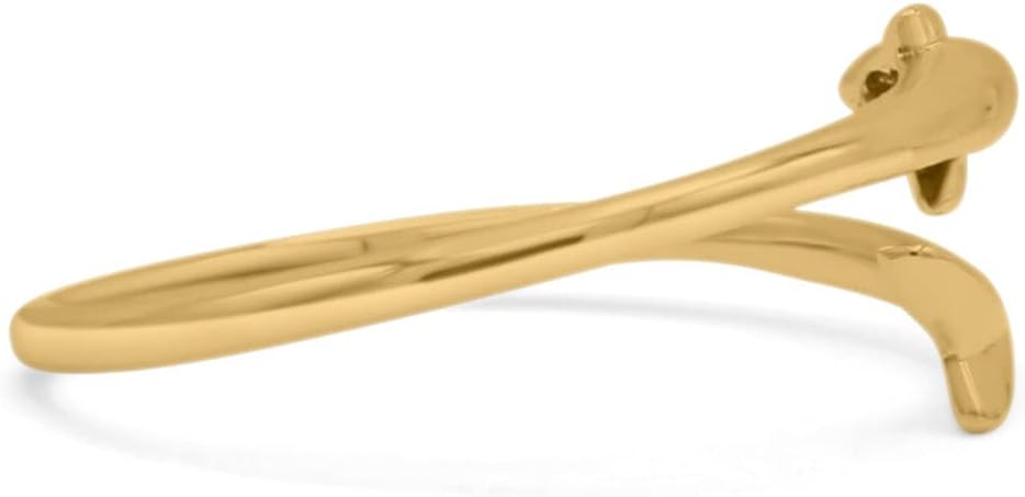 Blue Apple Co. Beautiful Little Dolphin Wrap Around Adjustable Fascinating Oxidized Band Solid 925 Sterling Silver Thumb Ring (7.5mm)