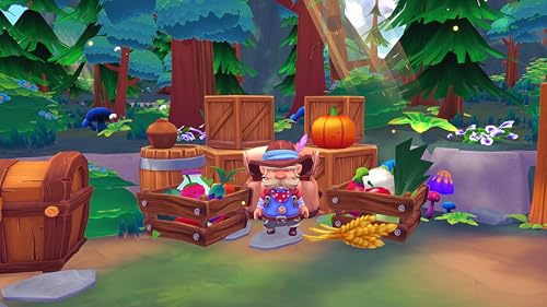 Sugardew Island Nintendo Switch con tienda personalizable y graficos artisticos 5
