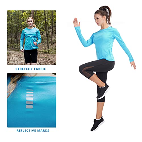 Costdyne Women's Upf 50+ Shirts Uv Protection Lightweight Long Sleeve Quick Dry #TOP4