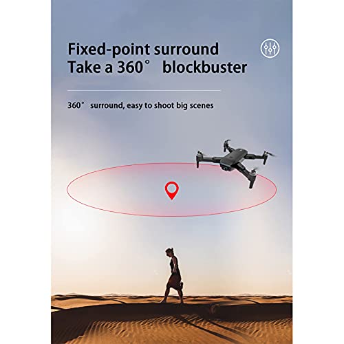 Ficha técnica Drone con cámara 4K para adultos, quadcóptero RC plegable con video en vivo FPV, retorno automático, modo sin cabeza, mantenimiento de altitud y puntos de ruta - Fernando Cortés