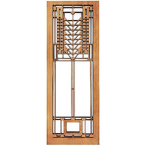 Frank Lloyd Wright Martin House Tree of Life Wood Art Screen Wall Panel Cover