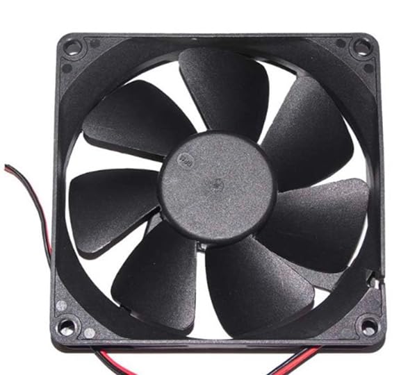 Ventilador de refrigeración de 2 cables D90SL-12 12V 90mm extractor de calor PC 2