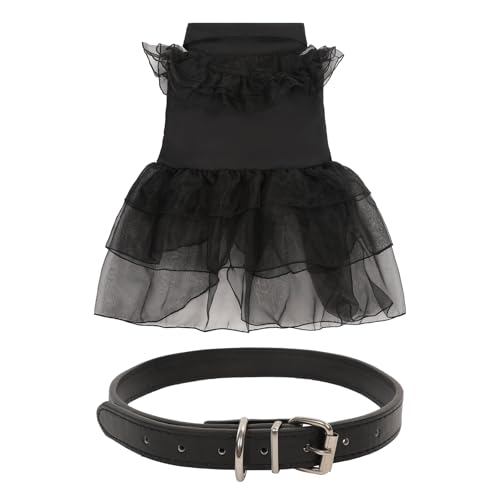 Disfraz para perro negro talla Medium elegante miniatura 6
