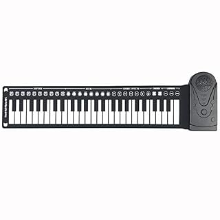 Sunydog-49 Touches Roll Up Piano Pliable Portable Hand Roll Piano avec Haut-Parleur intégré pour Enfants/Adultes/débutants - Les Beatles, Paul McCartney, John Lennon, RIngo Starr, George Harrison Sunydog-49 Touches Roll Up Piano Pliable Portable Hand Roll Piano avec Haut-Parleur intégré pour Enfants/Adultes/débutants – Image 6