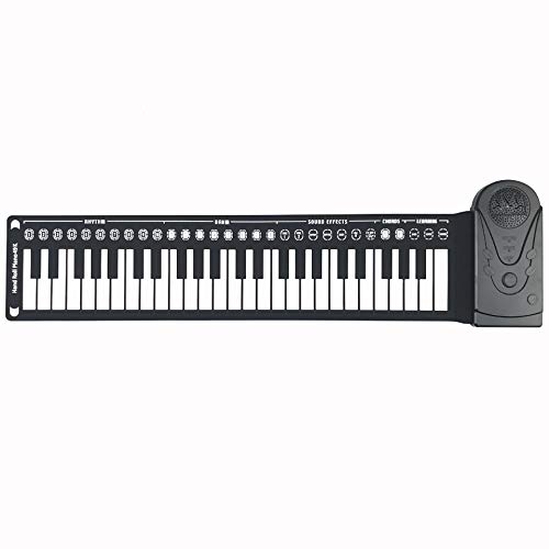 Sunydog-49 Touches Roll Up Piano Pliable Portable Hand Roll Piano avec Haut-Parleur intégré pour Enfants/Adultes/débutants - Les Beatles, Paul McCartney, John Lennon, RIngo Starr, George Harrison Sunydog-49 Touches Roll Up Piano Pliable Portable Hand Roll Piano avec Haut-Parleur intégré pour Enfants/Adultes/débutants – Image 7