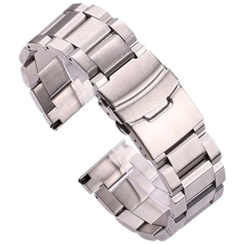 Sangle acier inoxydable pour montre connectée et classique au quotidien
