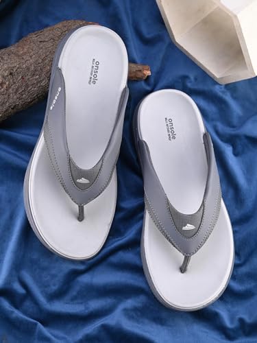 Image of Lightweight Comfort Summer Trendy Premium Stylish Black Flip Flops For Men