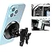 Surfcabin CNC Vent Phone Holder, Magnetic Car Air Vent Phone Holder Cradles Mount Compatible with F150 2015-2020 & Super Duty F250 F350 F450 2017-2021 Universal Bracket Stand for iPhone & Android
