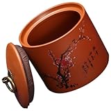 Mipcase Contenedor Cerámico Hermético para Té Tapa, Diseño para Guardar Té Suelto en Cocina