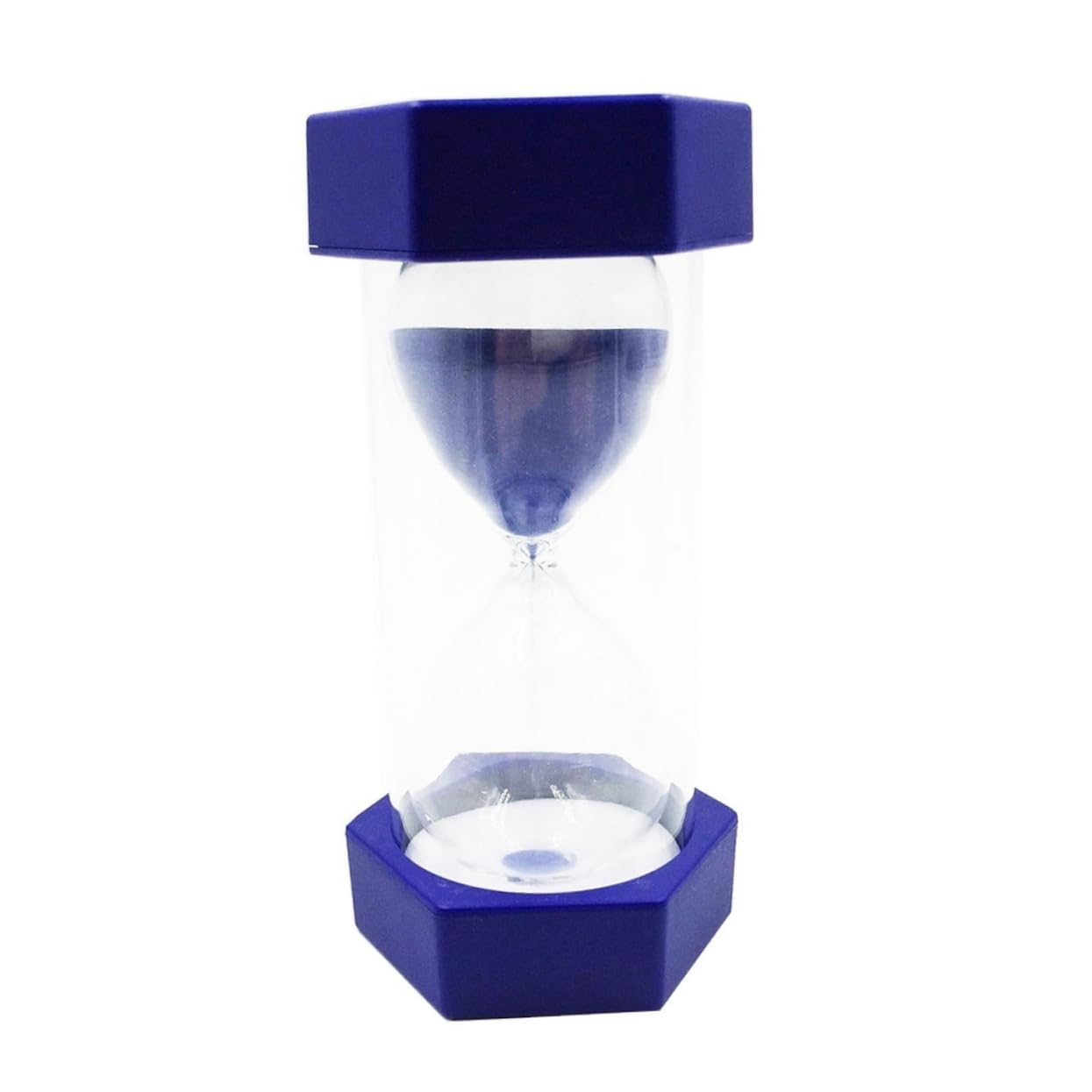 Amosfun 2 Pezzi 20 Timer 20 minuti giocattoli per bambine timer per a clessidra da 20 minuti timeketle a clessidra esagonale a a per bambini Blue