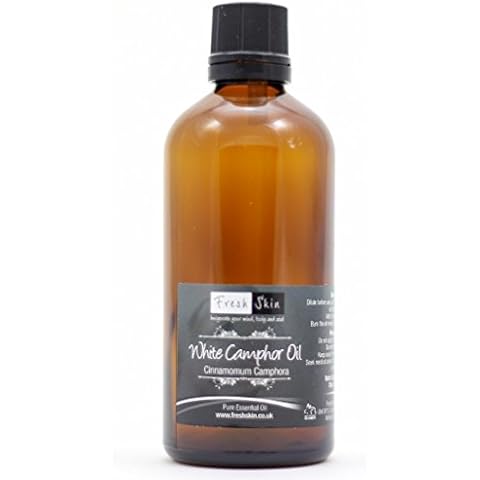 100ml White Camphor Essential Oil Cover