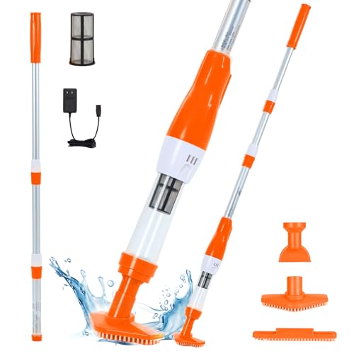 4 in 1 Cordless Small Pool Vacuum