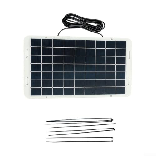 Panel solar de 15W para evitar cortes de energía en cámaras con conexión permanente DC5521 3